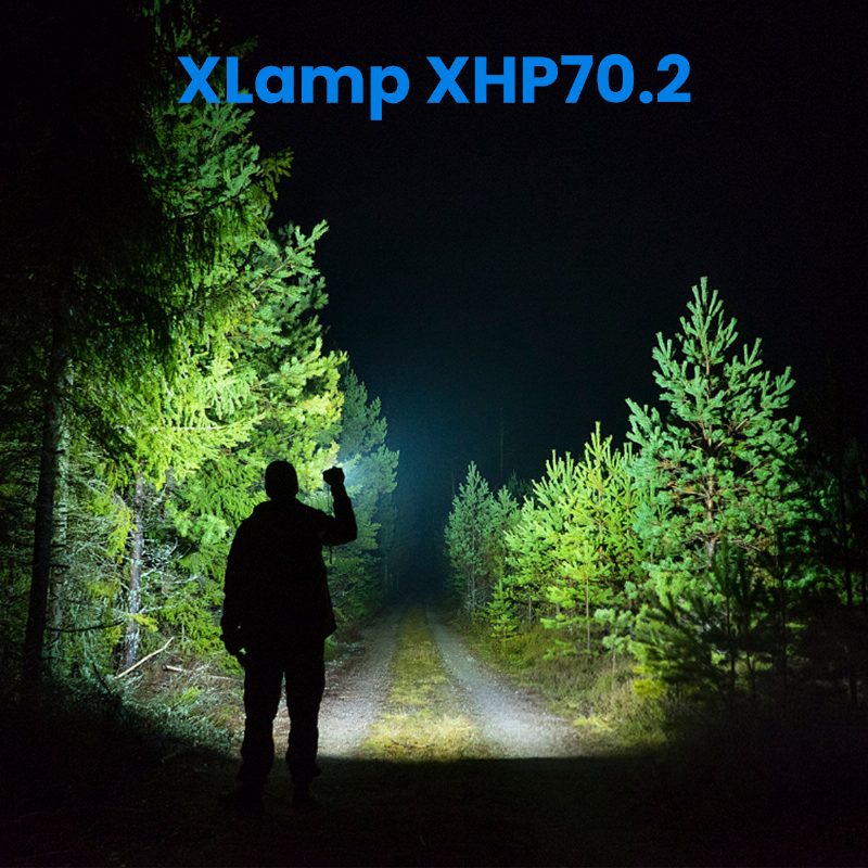 Outerdo Xhp70.2 90000 Lumens 26650 Akkumulátoros Led Zseblámpa Usb Újratölthető Kültéri Vízálló Taktikai