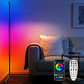 Sarok Állólámpa Rgb Színváltó Saroklámpa Szabályozható Led Bluetooth Környezeti Fény