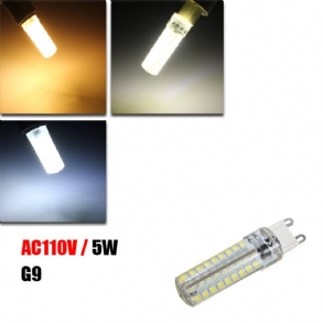 Szabályozható G9 5w 72 Smd 2835 370lm Led Kerámia Burkolat Kukorica Izzó Ac 110v