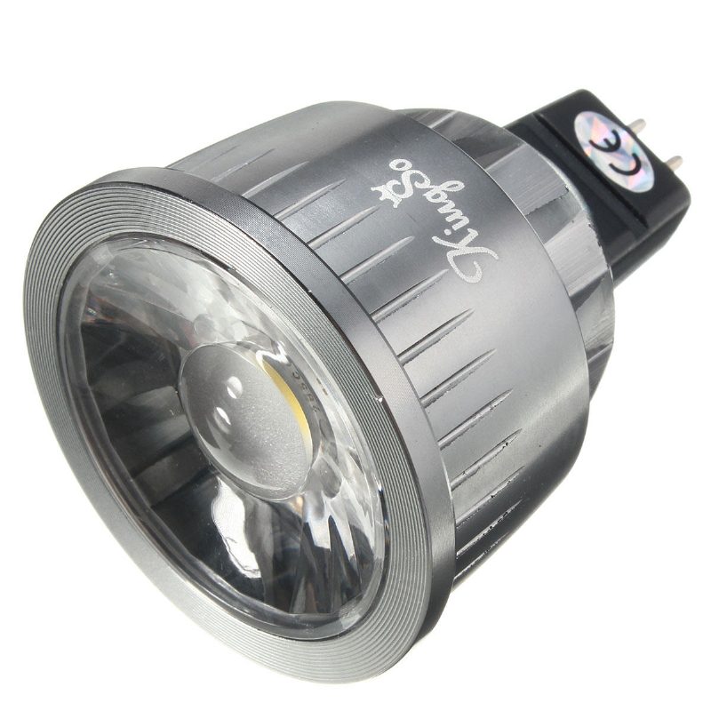 Szabályozható Mr16 5w Led Cob Spotlámpa Otthoni Irodai Konyhához Dc12v