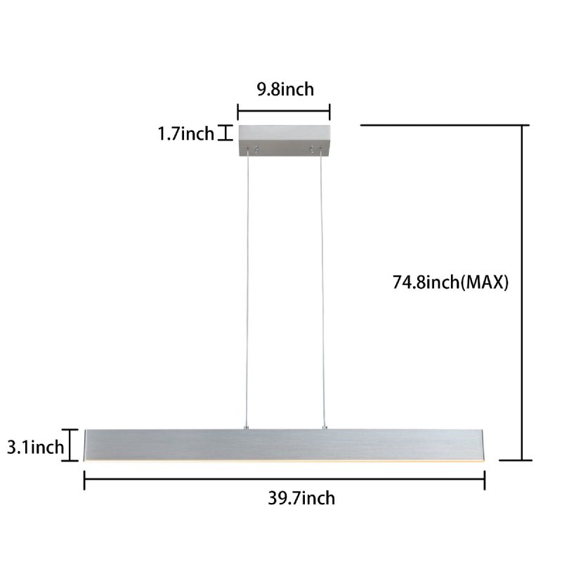 Usa Direct 18w Indirekt Led Függőlámpa 3000k Daylight Ul Tanúsítvánnyal