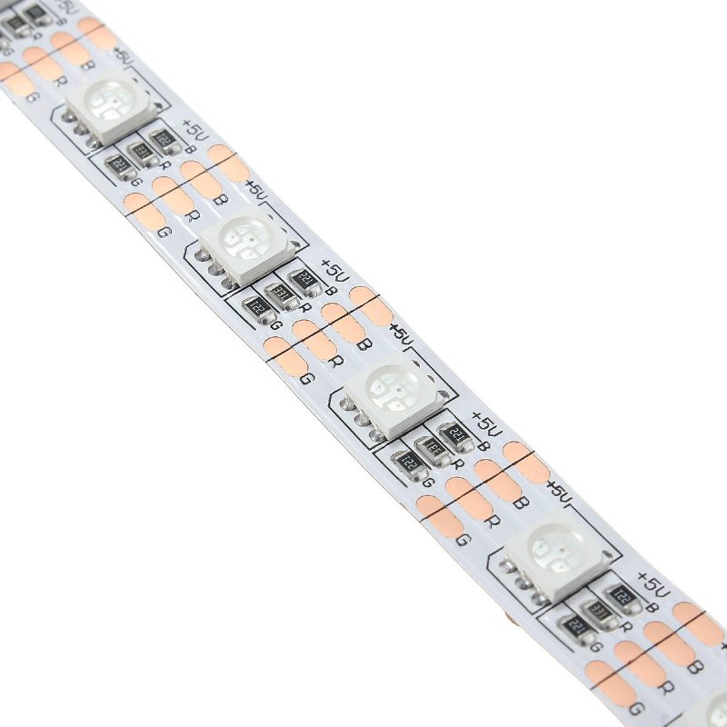 Usb Dc5v Smd5050 Rgb Led Fehér Szalagos Tv Háttérvilágítás Távirányítóval Nem Vízálló