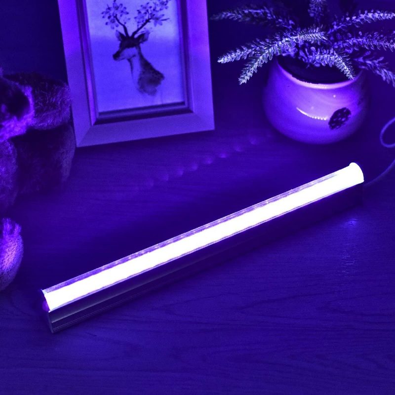 Usb Uv-c Led Fekete Lámpa Halloween Blacklight Ultraibolya Térhálósító Folt