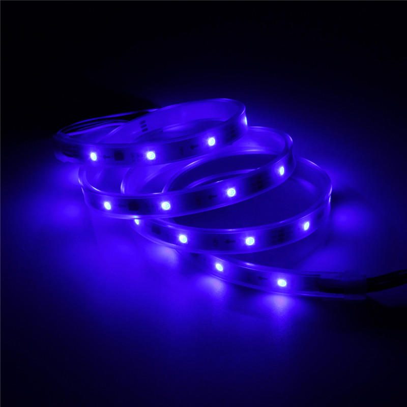 Ws2811 1m Led Szalag 30 Smd 5050 Rgb Dream Color Vízálló Ip65 Dc 12v