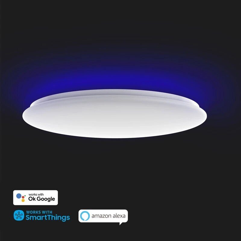 Yeelight Arwen Ylxd013-c Intelligens Led Mennyezeti Színes Fény 550c Állítható Fényerővel Működik Az Ok Google Home Alexa Segítségével