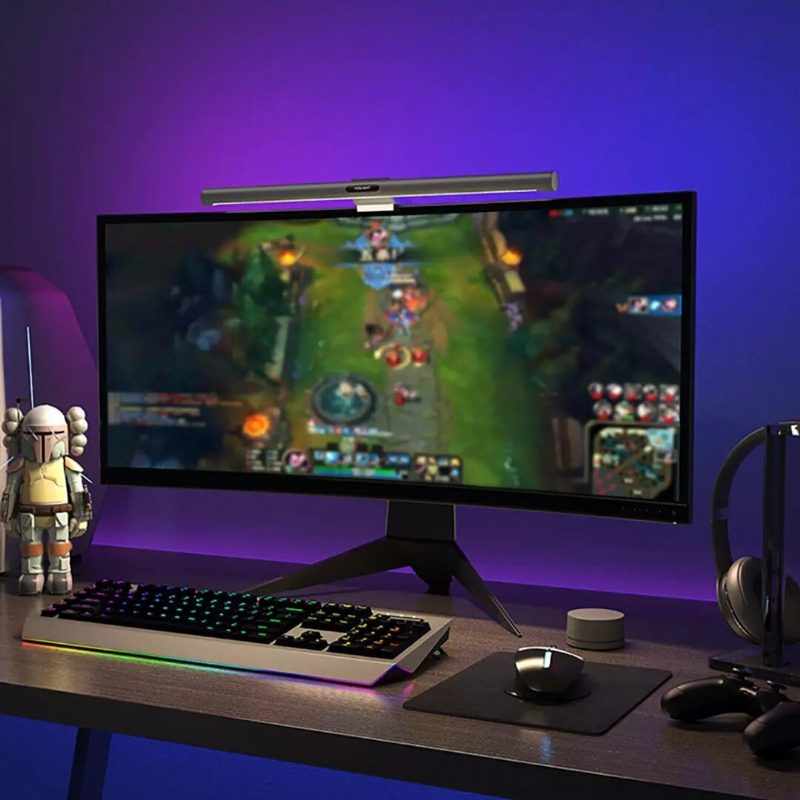 Yeelight Yltd001/yltd003 Led-képernyős Fénysáv Pro Képernyős Függőlámpa Kompatibilis A Razer Chroma És Overwolf Szabályozható Monitorfényekkel App Control Smart Gaming Lights