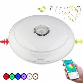 Youoklight 36w Rgb Szabályozható Bluetooth Hangszóró Zene Led Mennyezeti Lámpa App Vezérlő Ac220v