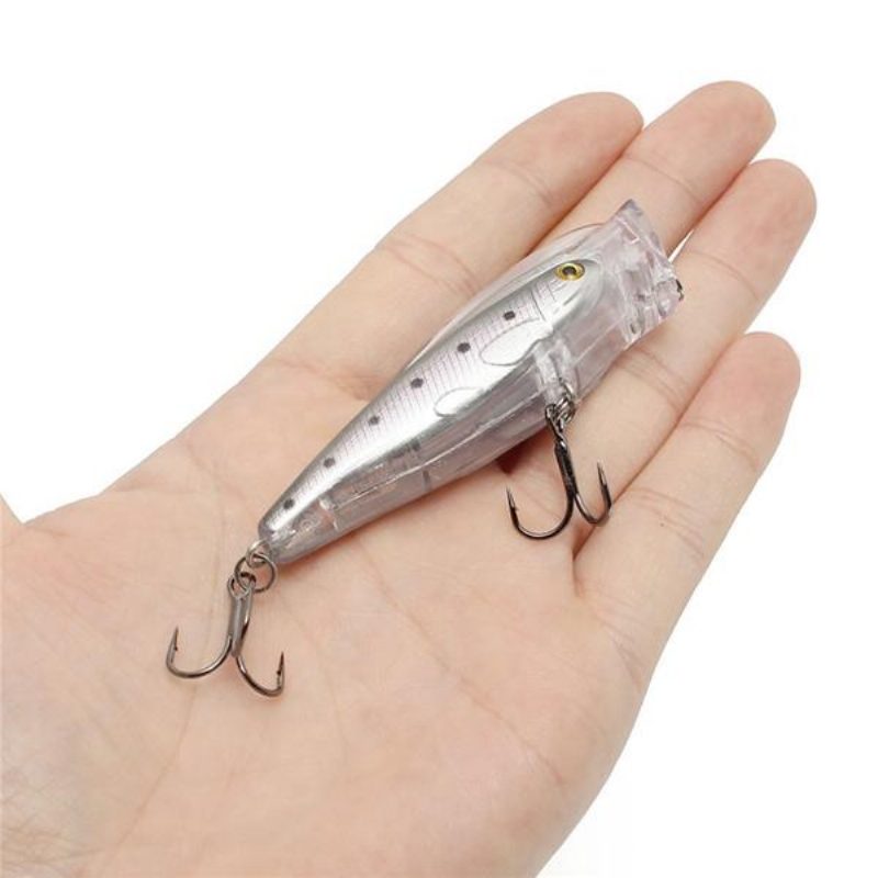 12.5 G 7.5 cm-es Horgászcsali Jerkbait Bass Crankbaits Horgokkal