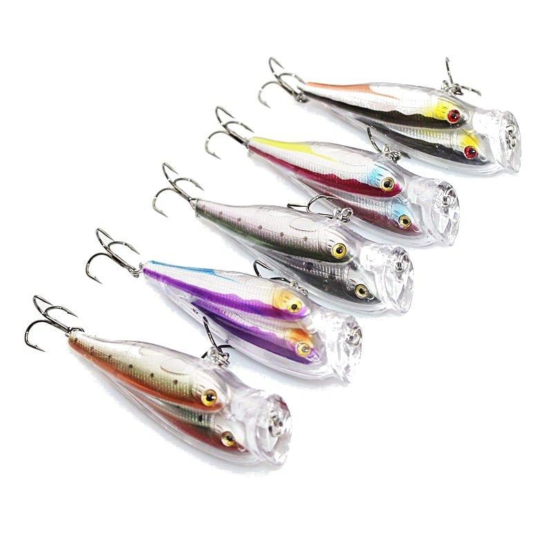 12.5 G 7.5 cm-es Horgászcsali Jerkbait Bass Crankbaits Horgokkal