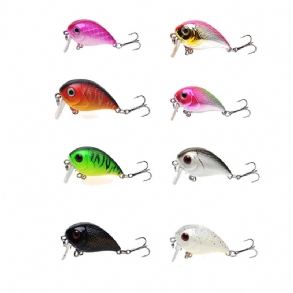 1db 5cm 8g Wobbler Fat Crankbait Horgászcsali Mesterséges Basszus Keménycsali Horgászfelszerelés