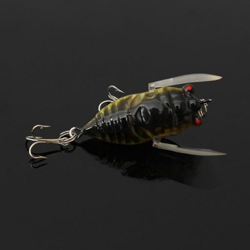 1db Cicada Minnow Horgászcsali Hard Tackle Bait Fishing Hook Bass Crankbaits Horog