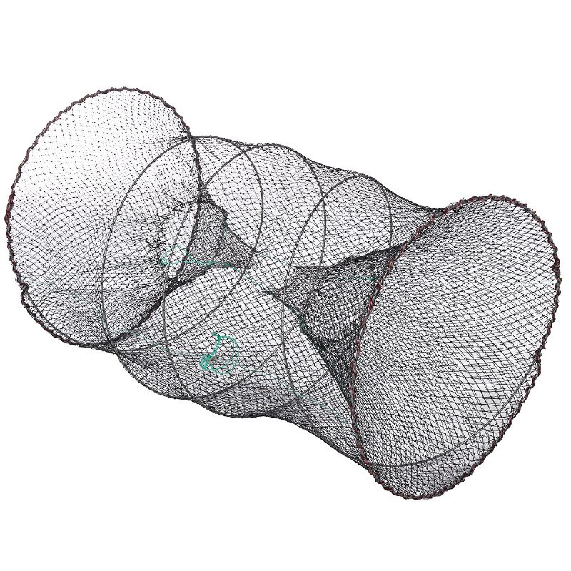 25-50 cm Átmérőjű Összecsukható Halászháló Ketrec Rák Halak Rákhalak Garnélarák Csalicsapda Öntött Mártogatós Horgászeszközök