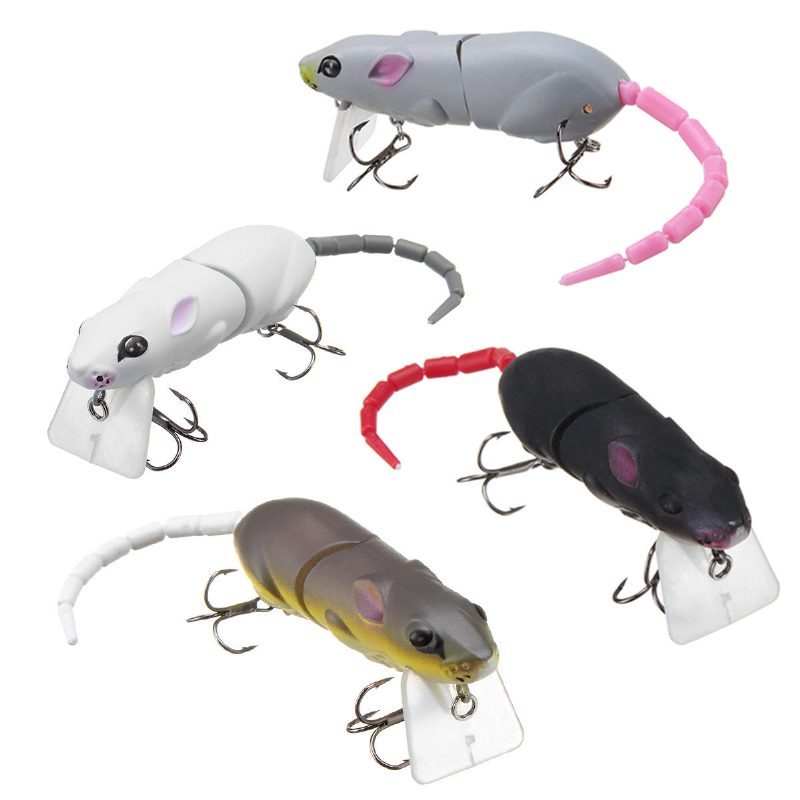 25 cm-es 15.5 G-os Csuklós Patkány Horgászcsali Egér Úszó Crankbait Sea Topwater 3d Eyes Mesterséges Csali