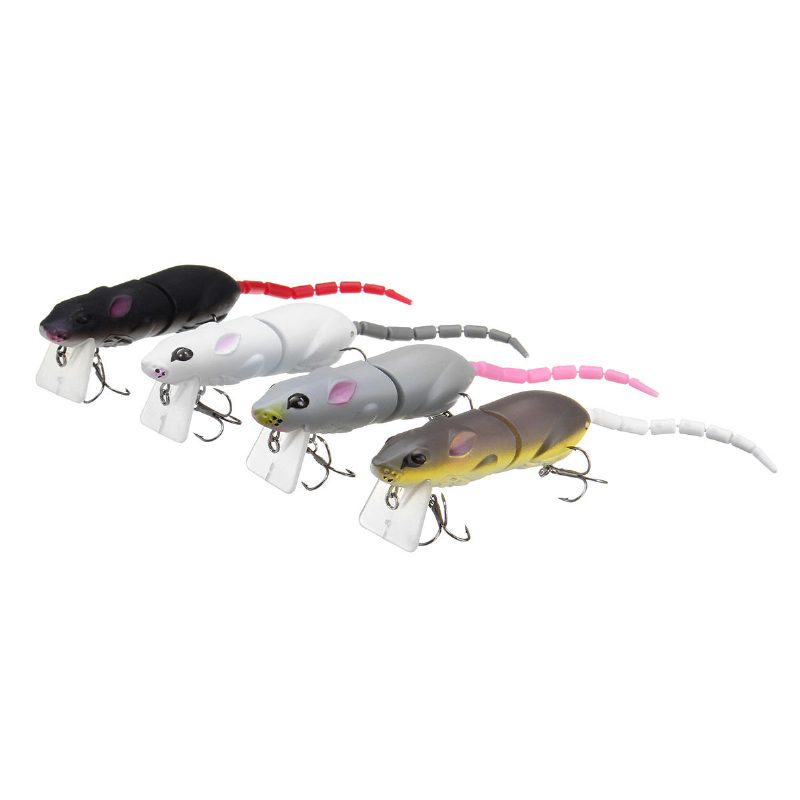 25 cm-es 15.5 G-os Csuklós Patkány Horgászcsali Egér Úszó Crankbait Sea Topwater 3d Eyes Mesterséges Csali