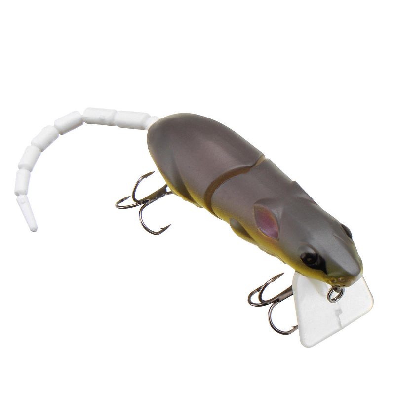 25 cm-es 15.5 G-os Csuklós Patkány Horgászcsali Egér Úszó Crankbait Sea Topwater 3d Eyes Mesterséges Csali