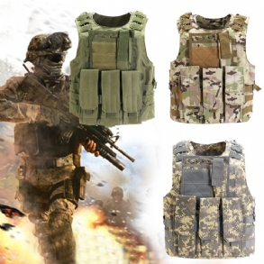 600d Nylon Plate Carrier Taktikai Mellény Kültéri Vadászat Állítható Védőmellény Harci Tartozékokhoz