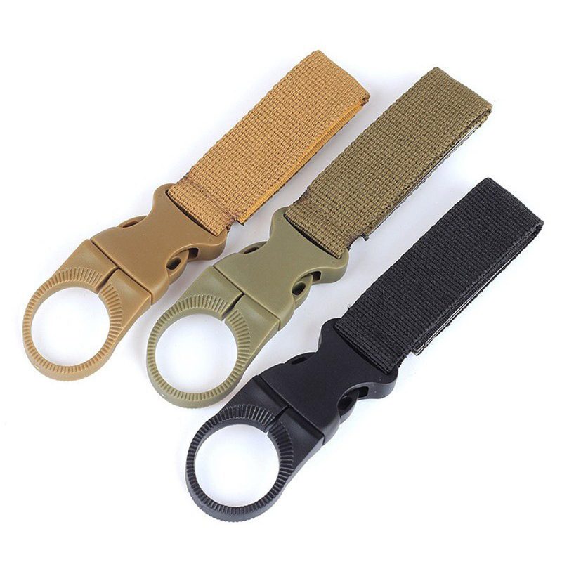 Awmn R1 Gear Clip Nylon Terepszínű Kültéri Kemping Vadászcsatos Palacktartó Taktikai Öv