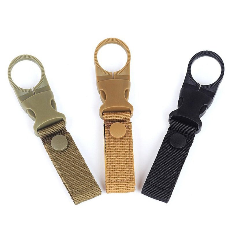 Awmn R1 Gear Clip Nylon Terepszínű Kültéri Kemping Vadászcsatos Palacktartó Taktikai Öv