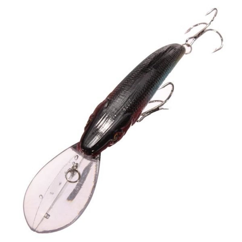 Basszus Horgászcsalik Búvárkodás Crankbaits Minnow Treble Hooks Csali 15.5 cm