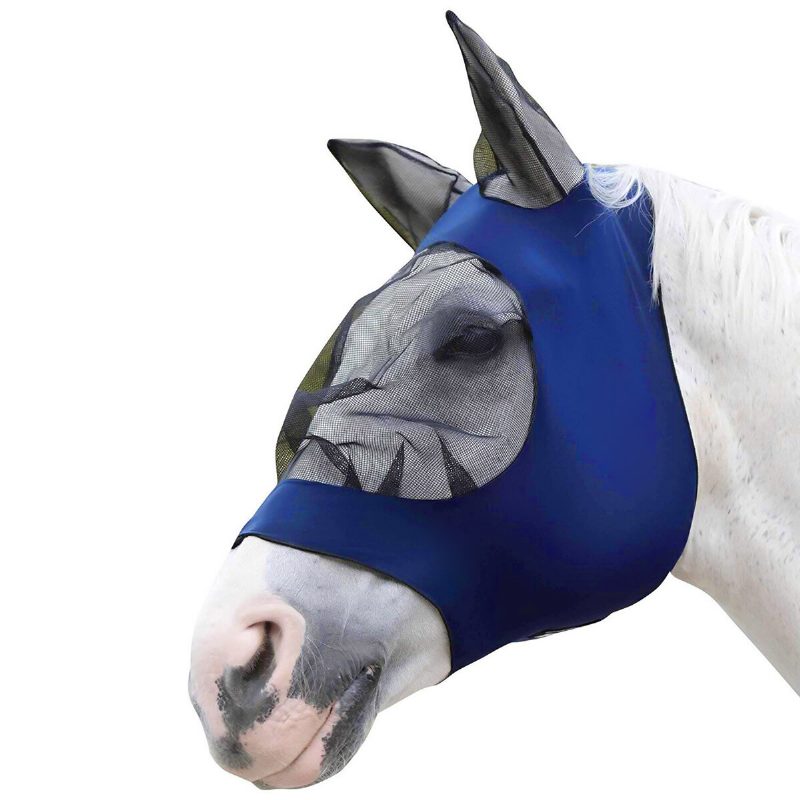 Full Face Anti Uv Fly Horse Mask Fülvédő Armor Mesh