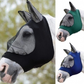 Full Face Anti Uv Fly Horse Mask Fülvédő Armor Mesh