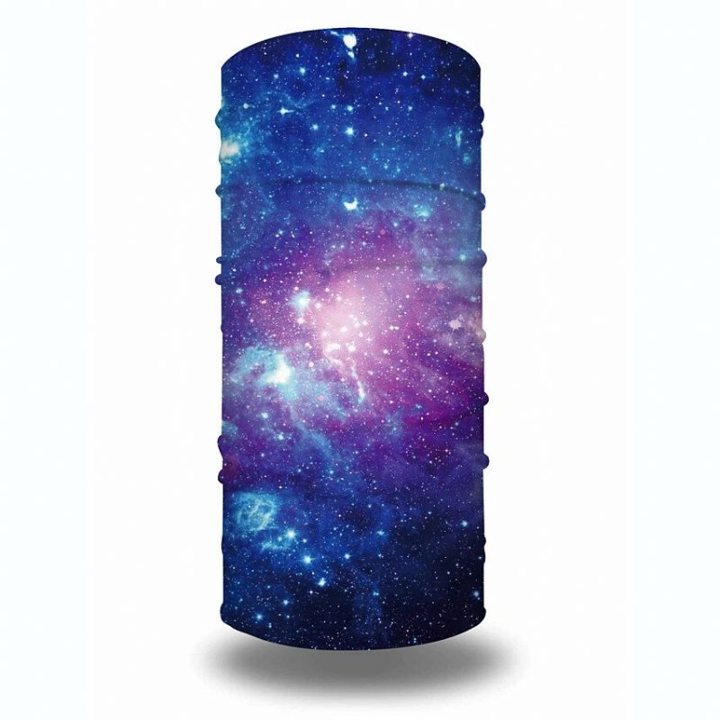 Galaxy Sorozat - Többfunkciós Izzadásgátló Porálló Arcmaszk Sál Balaclava Bandana Fejfedőnyakszárvédő Fejpánt Sportsálcső Alakú Fejfedő Pakolások