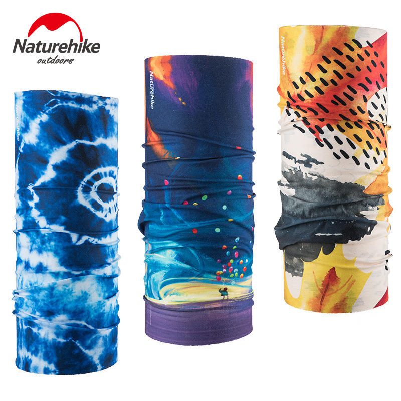 Naturehike 50*25cm Szabadtéri Sport Kerékpáros Horgászat Poliészter Sál Csukló Fejpánt Arcmaszk Védő