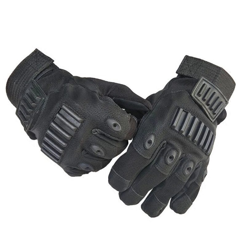 Tactical Full Finger Glove Outdoor Vadászat Sport Kerékpáros Csúszásálló Kesztyű