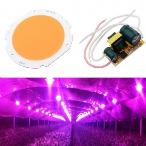 20 W-os Led-es Cob Körkörös Növekedésű Könnyű Chipes Barkácsolás Ac90-240 V-os Meghajtó Tápegységgel Beltéri Növények Virágaihoz