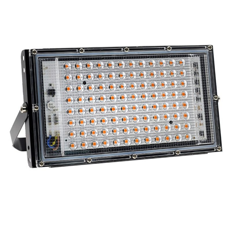 220v Led Grow Light Fitolámpa Növények Teljes Spektrumú Led Floodlight Virágok Palánták Növénytermesztés