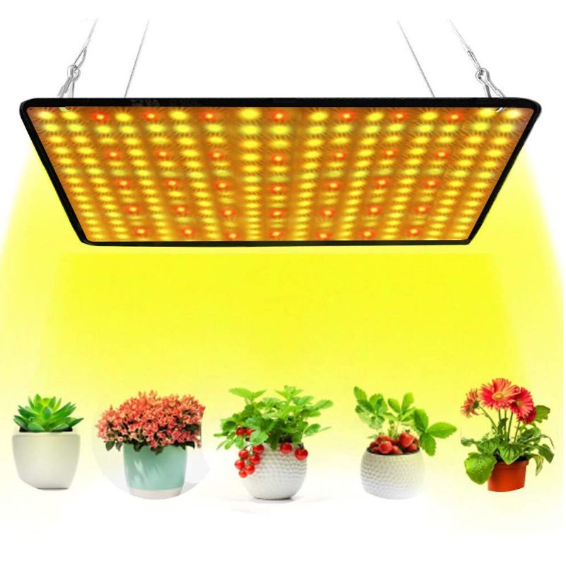 30cmx30cm Spectrum 256led Grow Light Növekvő Lámpa Hidroponikus Virághoz