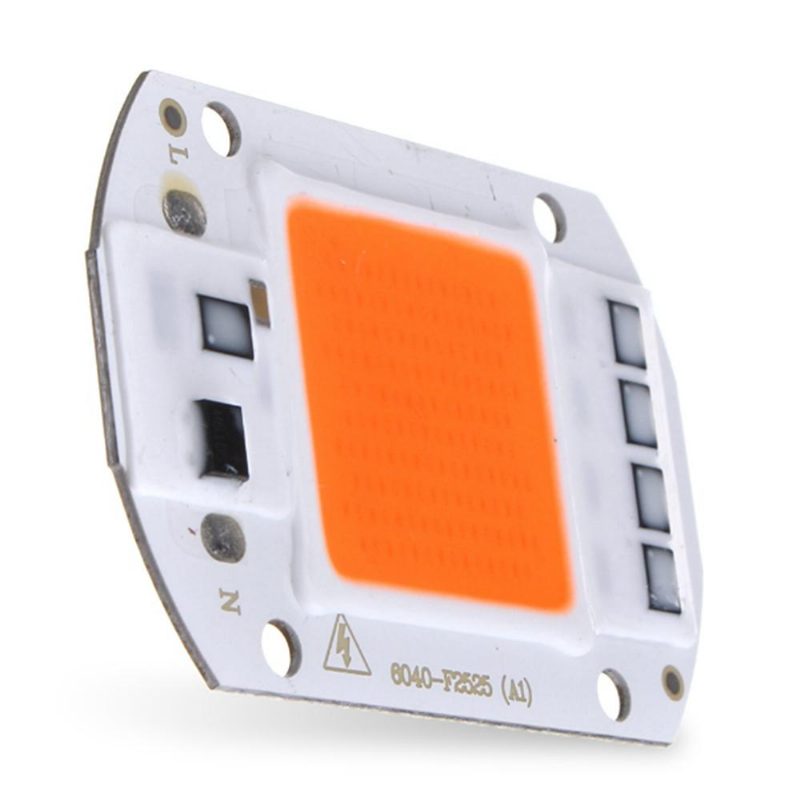 50 W Teljes Spektrumú Led Cob Chip Növénytermesztő Lámpa Ac220/110v