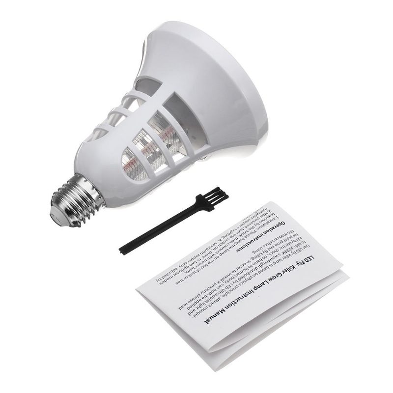 8w-os E27 Led-es Szúnyogölő Lámpa Légyrovarriasztó Rovarriasztó Beltéri Ac110v/220v