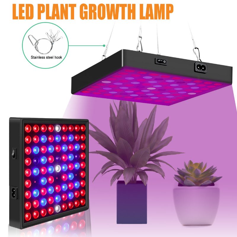 91/169led Grow Light Növénytermesztő Lámpa Kapcsos Beltéri Növényekhez Zöldség Ac85-265v