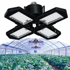 E26/e27 132led Grow Light 2835 Teljes Spektrumú 4 Lapátos Hidroponikus Növényi Zöldség Virág Lámpa Ac85-265v