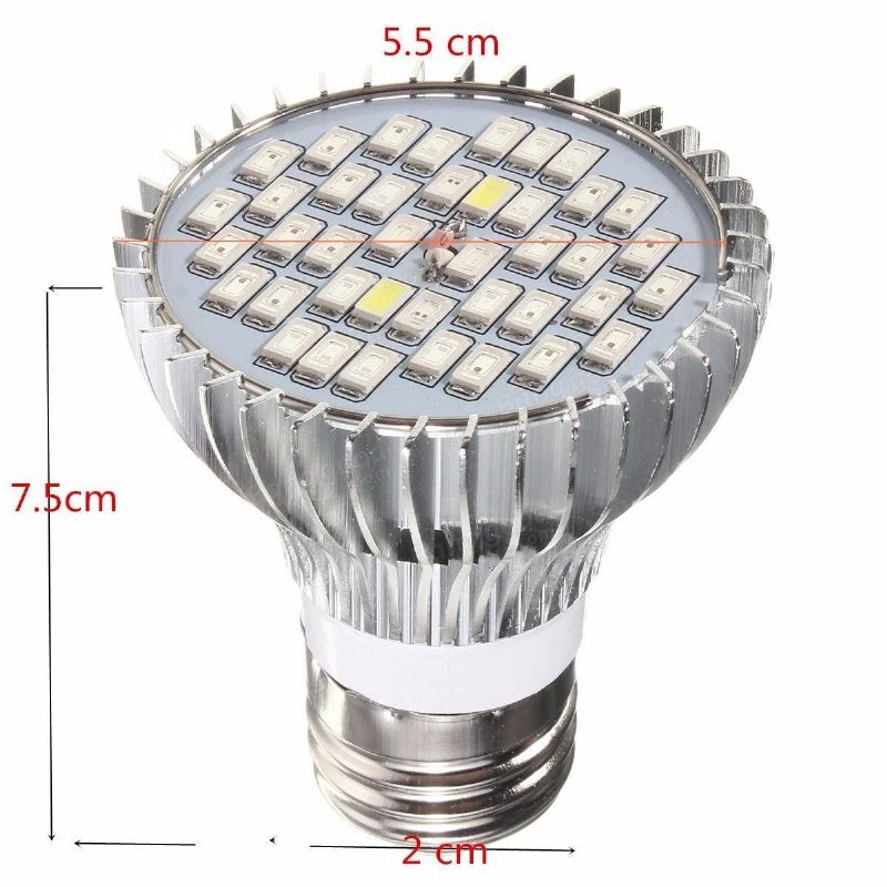 E27 15w Led-es Növényi Lámpa 85-265v 800-1200lm