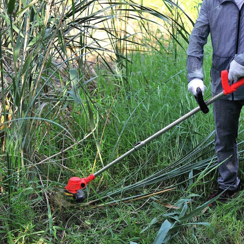 Elektromos Fűnyíró 3 Típusú Pengével Kerti Szerszámok 2 Li Akkumulátorral