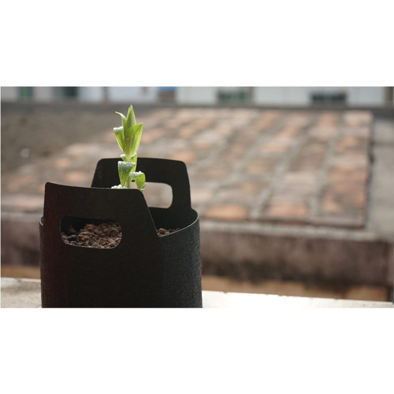 Grow Bag Fabric Planter Cserép Burgonya Paradicsom Virág Gyümölcs Zöldség Újrafelhasználható Tasak