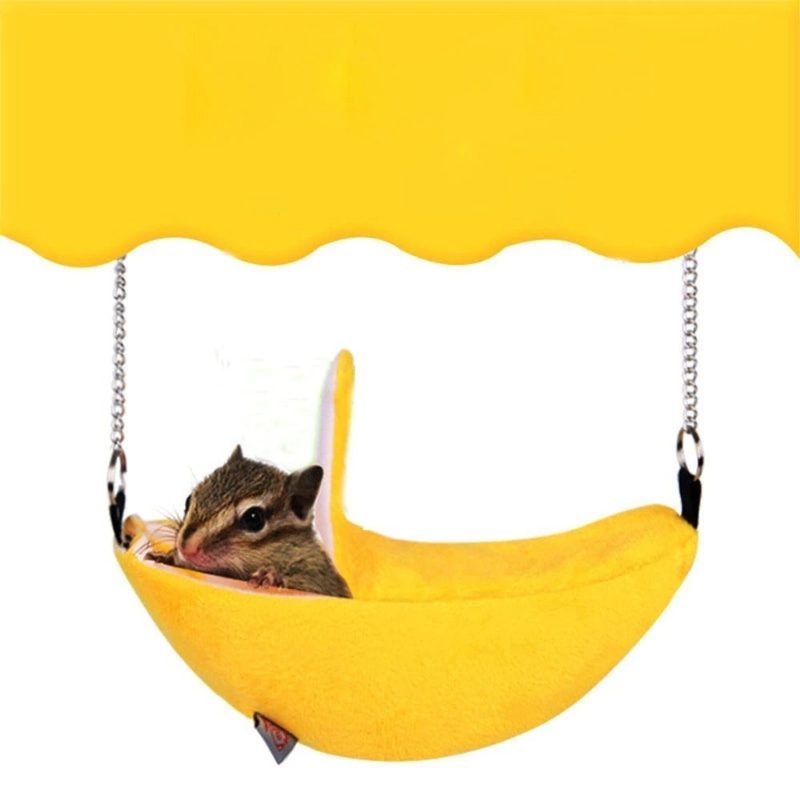 Hamster Banana Hammock Cage House Nest Warm