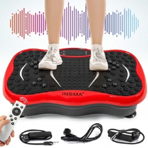 299 Sebességes Hifi Vibrációs Gépi Edző Lemezes Platform Karcsú Masszírozó Edzőgép Fitnesz Bluetooth Zenével 110v