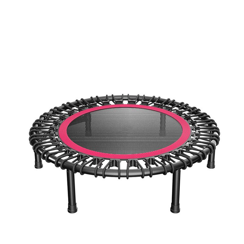 40"/50" Fitness Silent Mini Trambulin Állítható Fogantyúval Felnőttek Gyerekek Beltéri Gym Bungee Rebounder Jump Trainer