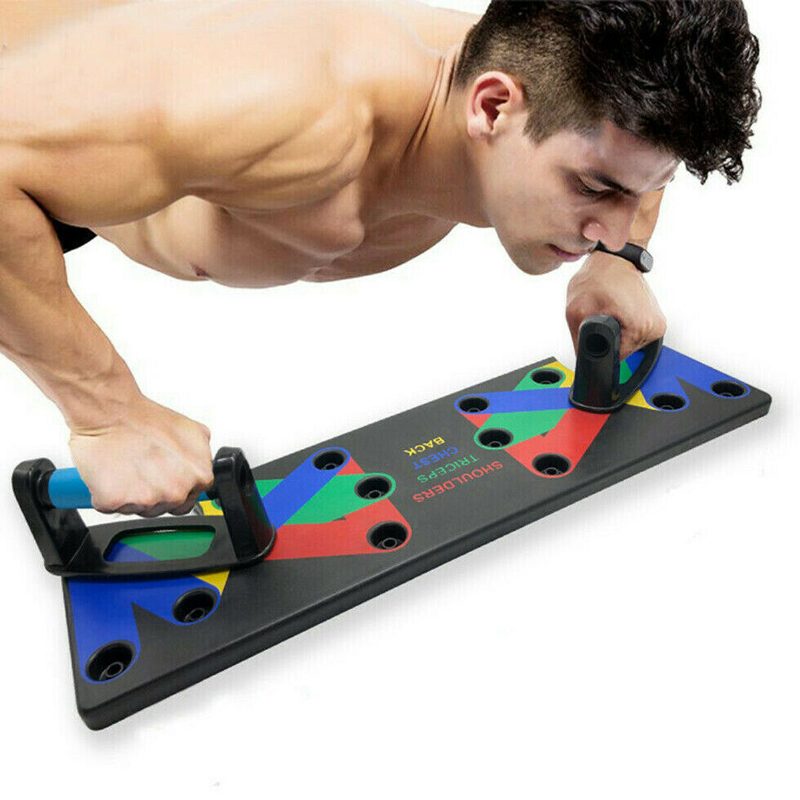 9 Az 1-ben Push-up Board Fitness Edzés Izomerő Push Up Stand Otthoni Edzőeszközök