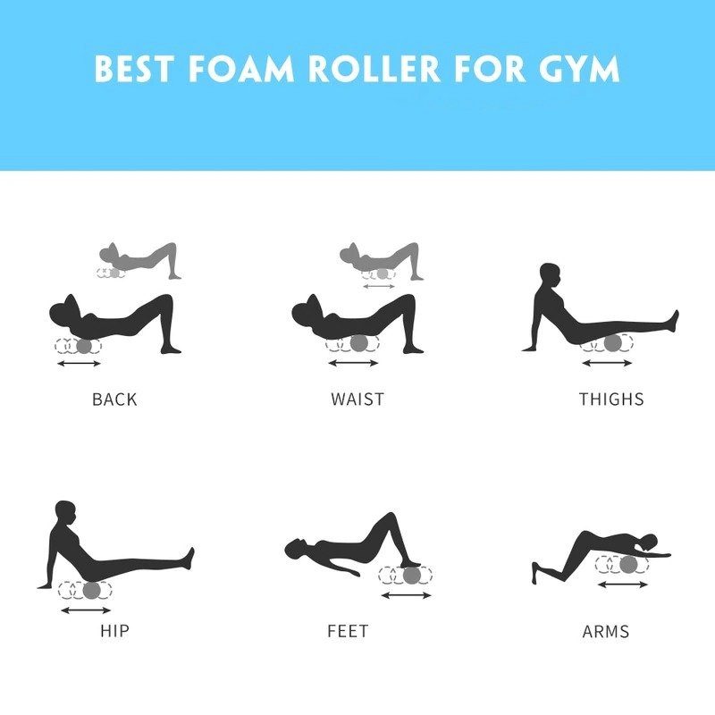 Foam Roller Pilates Jóga Gyakorlat