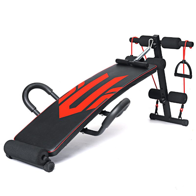 Geemax Sb-02 Állítható Ülőpad Fitness Kötéllel Rugóerősítő Push-up Kartámaszok Háthosszabbításhoz Otthoni Sport Hasi Edző Eszköz