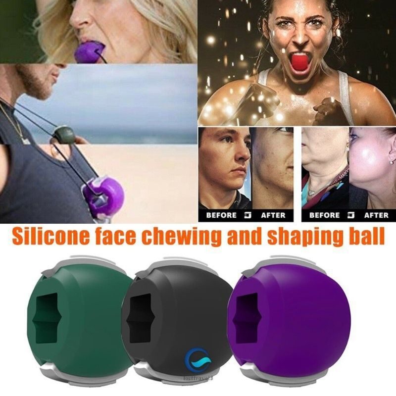 Jaw Ball Exerciser Double Chin Reducer Arcfesték