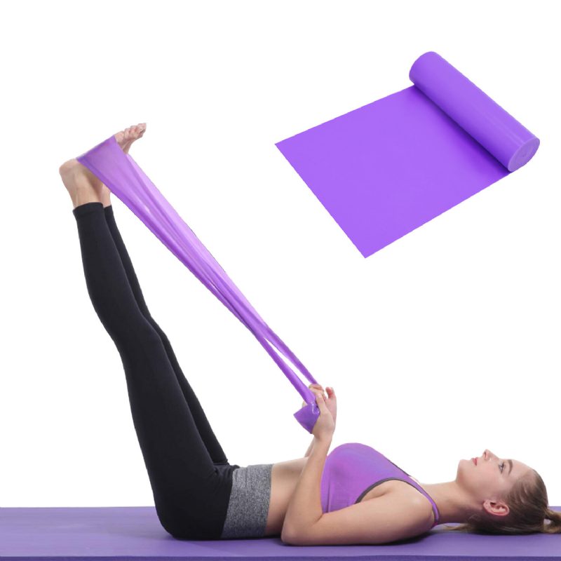 Jóga-ellenálló Szalagok 8-24 Lb Edzés Húzókötél Nyújtás Pilates Expander Otthoni Tornaterem Fitnesz