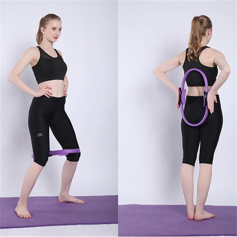 Kaload Dual Grip Jóga Pilates Gyűrű Lábak Karok Derék Karcsúsító Testépítés Magic Circle Fitness Gyakorlat Eszközök