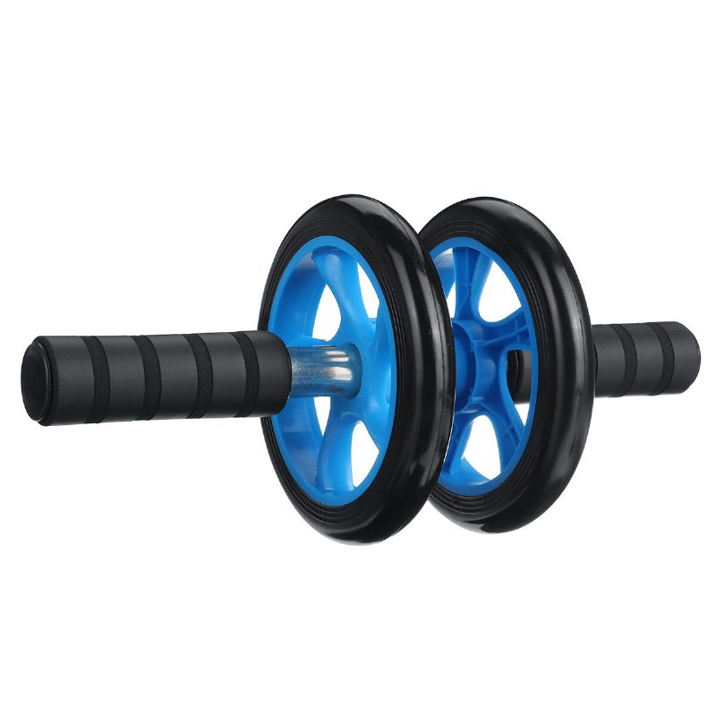 Maxload 20kg Dual Wheels Hasi Kerék Görgő Csúszásmentes Mute Fitness Body Muscle Trainer