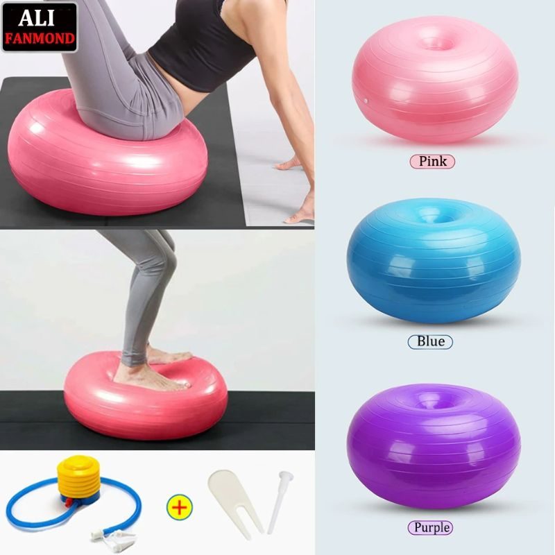 Yoga Ball Donuts Fitness Balance Balls Otthoni Edzés És Gyakorlat