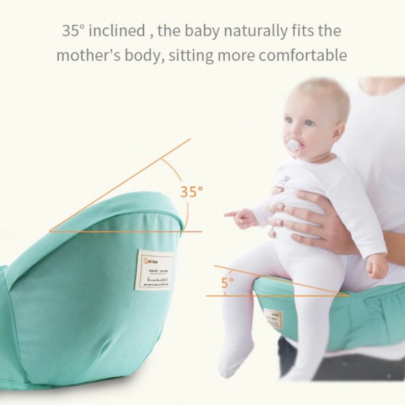 Babahordozó All-in-one Wrap Ergonomikus Csípőülés